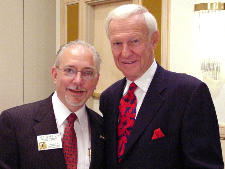 Theo Black with Harvey MacKay at the Bill Metz and Theo Black - Tour De Save Marriott Southwest 2006